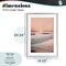 Stupell Industries Apricot Beach View Framed Print Under Glass, design by Decent Exposures